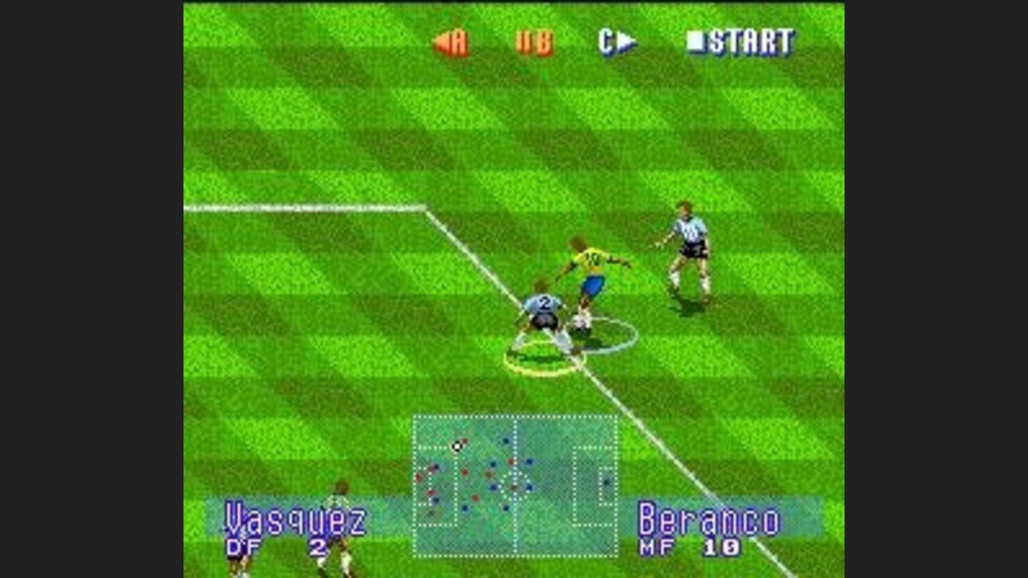 Great control in front of the area