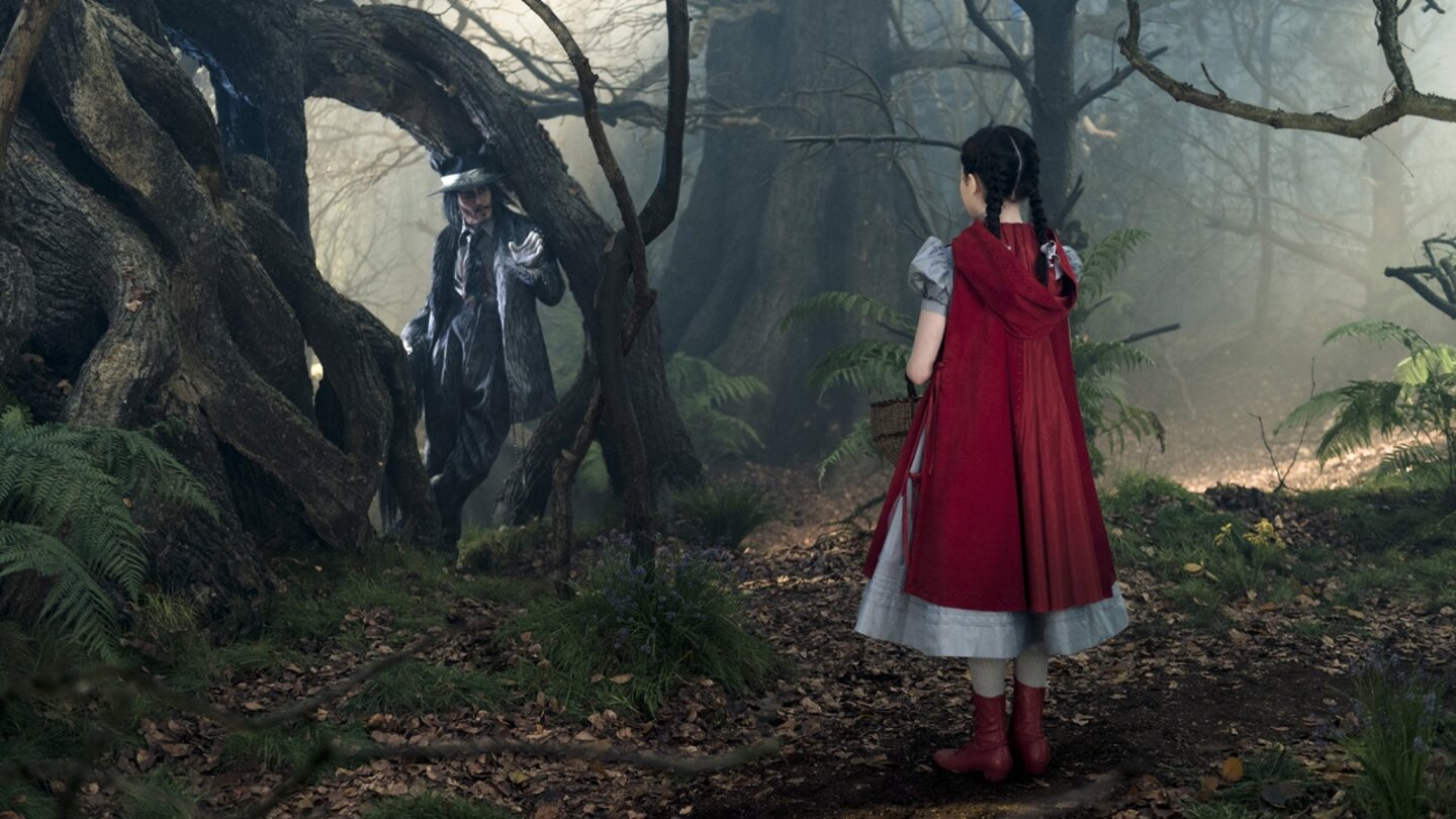 Into the WoodsEs wäre vielleicht auch besser gewesen, wenn man nicht mehr vom bösen Wolf (Johnny Depp) gesehen hätte.