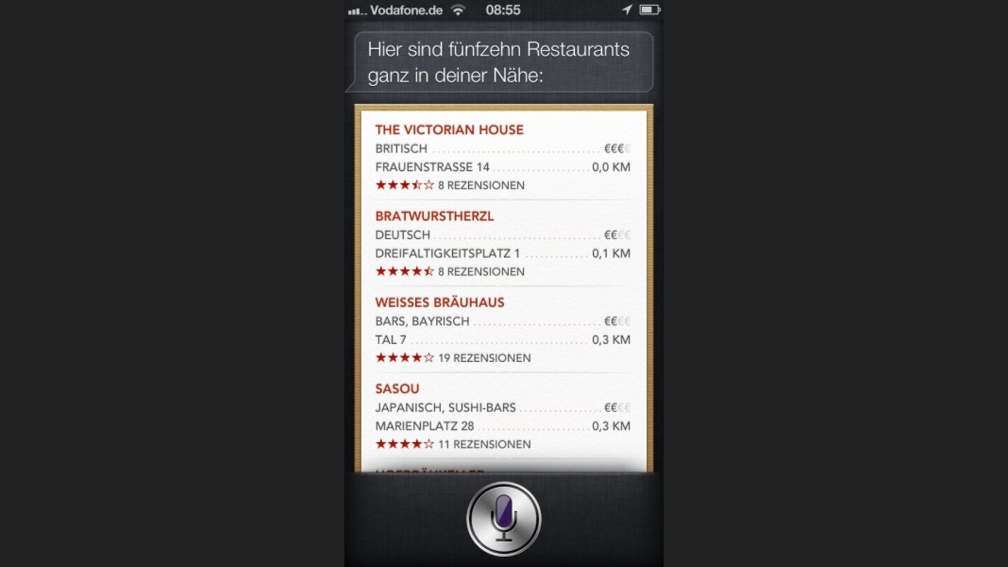 iOS 6 auf dem iPhone 5