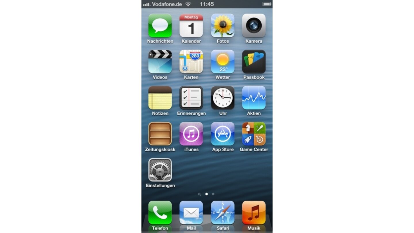 iOS 6 auf dem iPhone 5