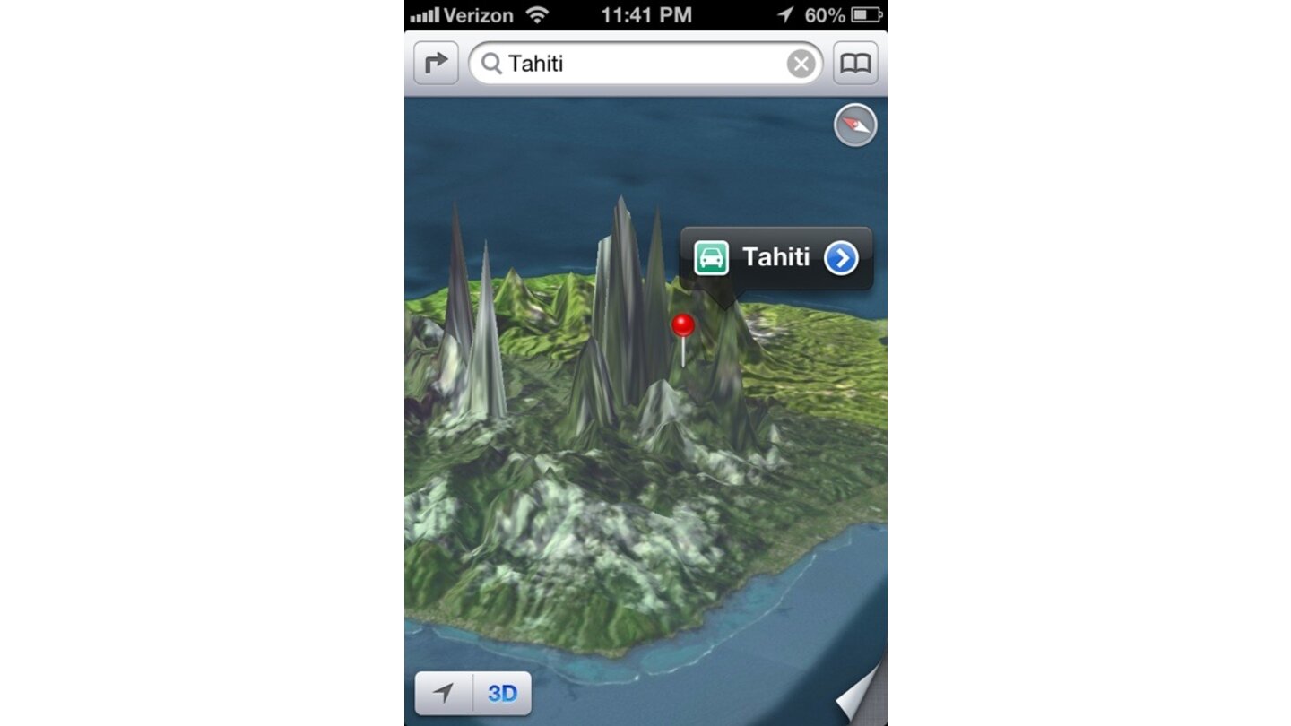 iOS 6 Map-App Kuriositäten