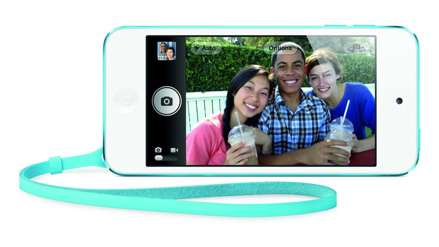 iPod TouchPer Handgelenkbändchen lässt sich der iPod touch besser halten.