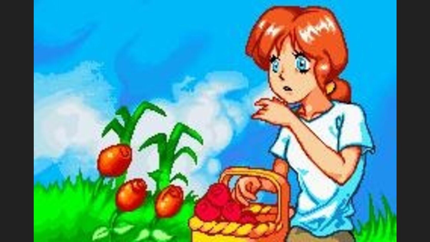 Whats this innocent flower-collecting girl scared of?