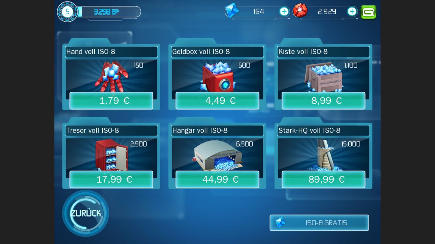 Iron Man 3Die Preisliste von Iron Man 3 lässt Böses ahnen.