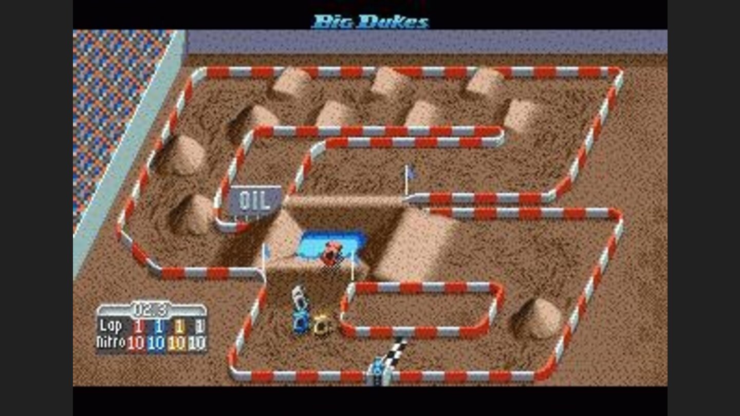 Water pit track