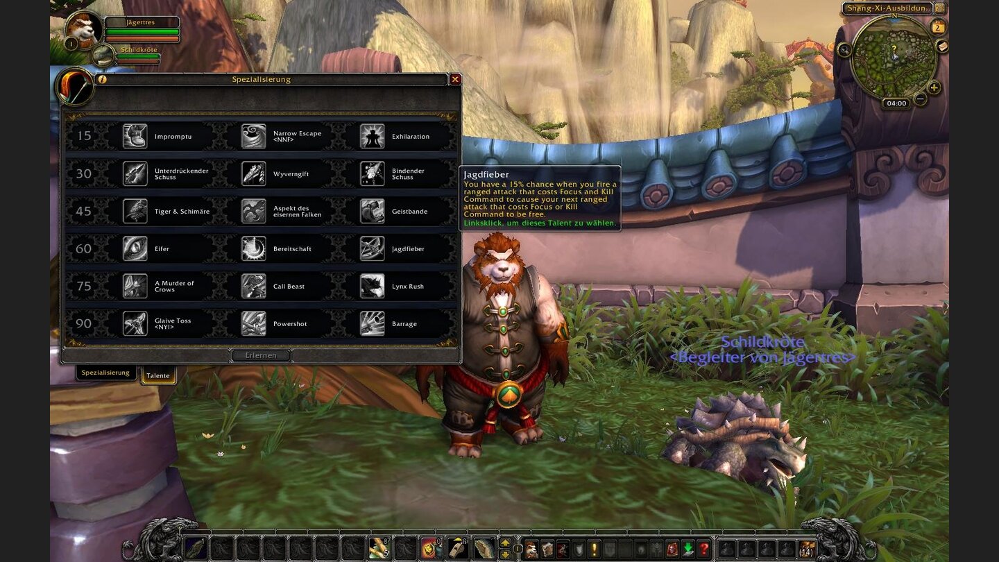 Jagdfieber - Chance auf Schüsse ohne Fokuskosten.