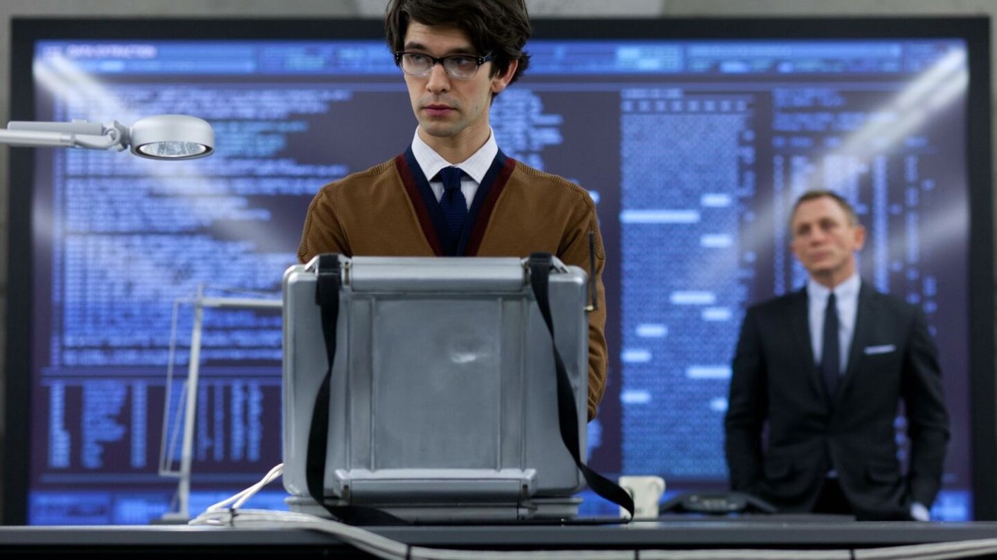 James Bond 007: SkyfallQ kehrt zurück, als jugendlicher Nerd (Ben Whishaw).