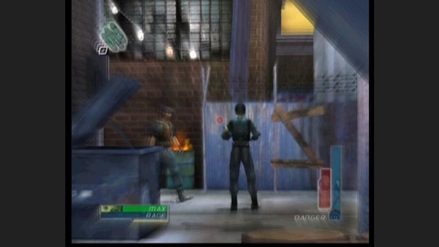 Using the enhanced sight.
