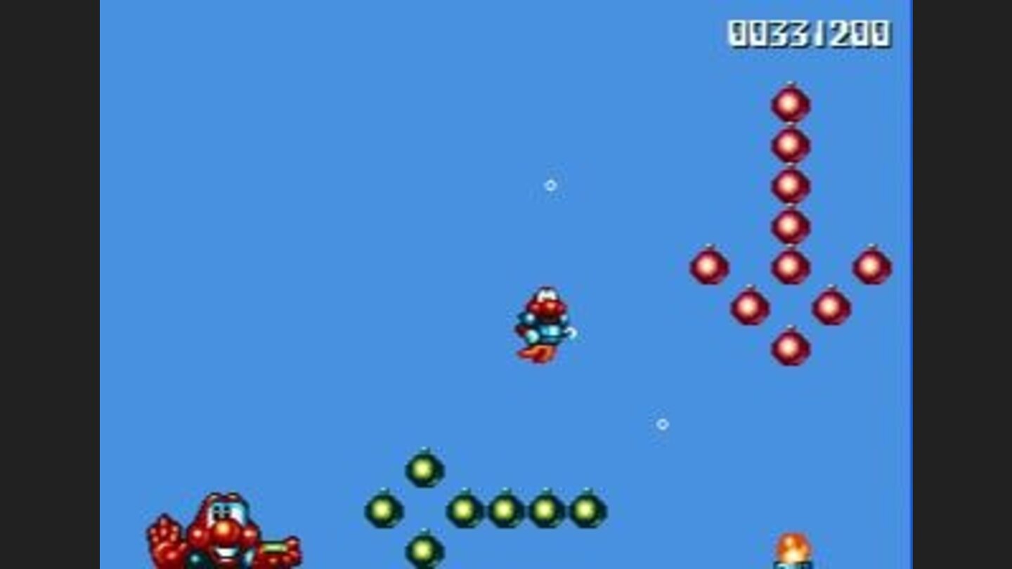 Bonus underwater level