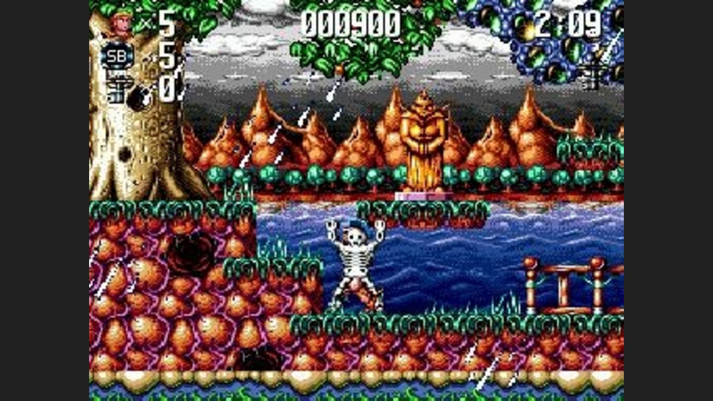 Got turned into a skeleton