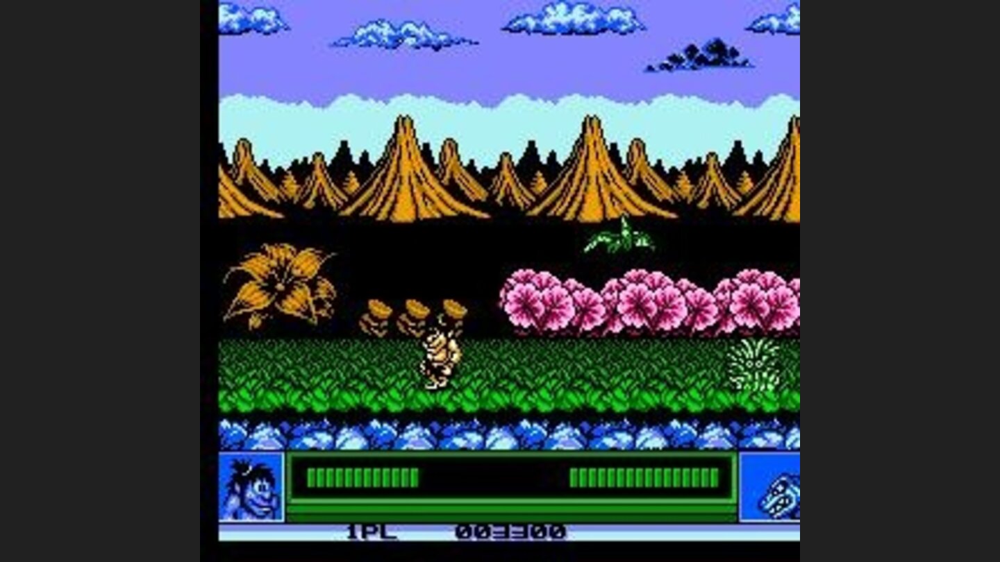 The Opening moments of the first level. Everything seems to have shrunk from its SNES counterpart