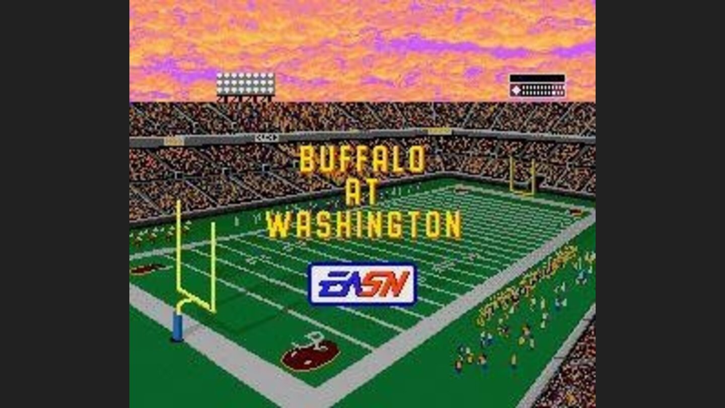 A view of the stadium before the game