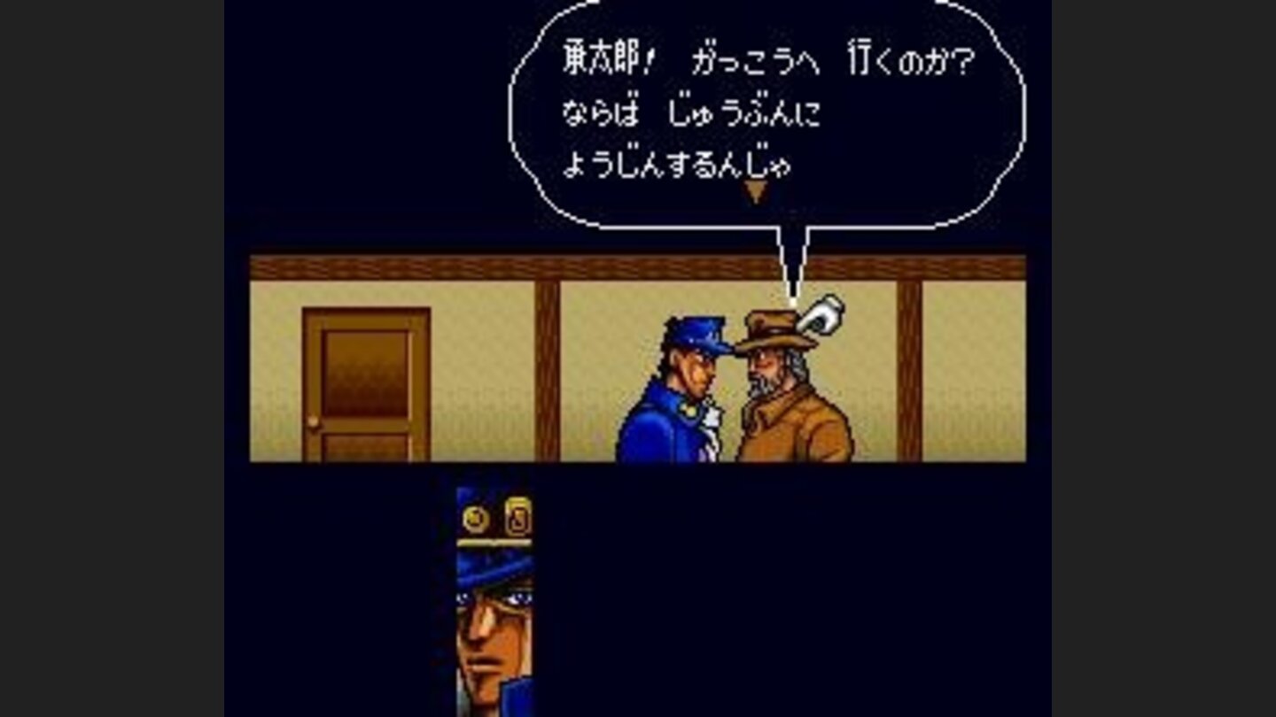 Talking to a character