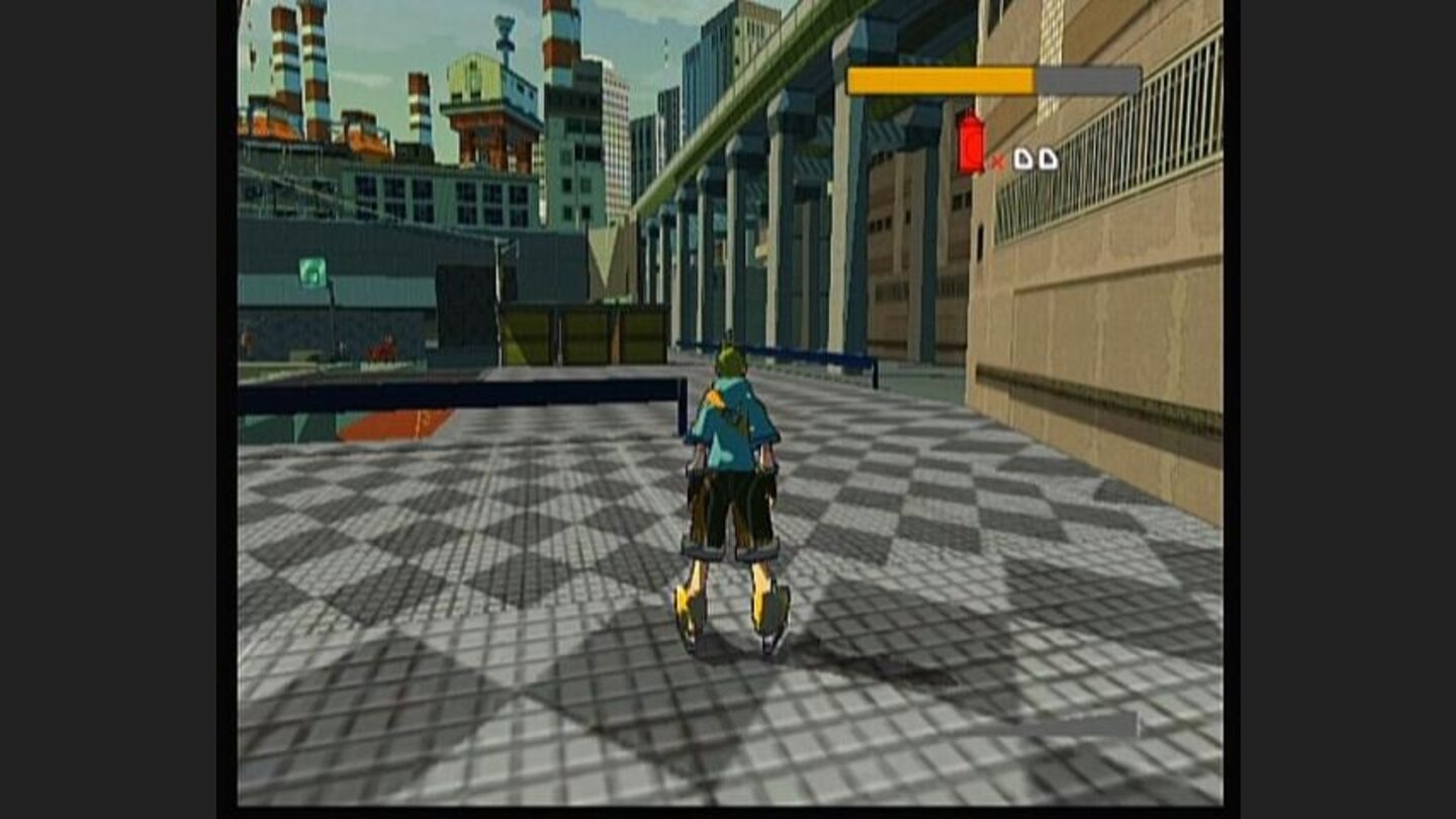 This game presents a well combined mixture of 3d settings with 2d looking characters that move accordingly with the 3d surroundings.