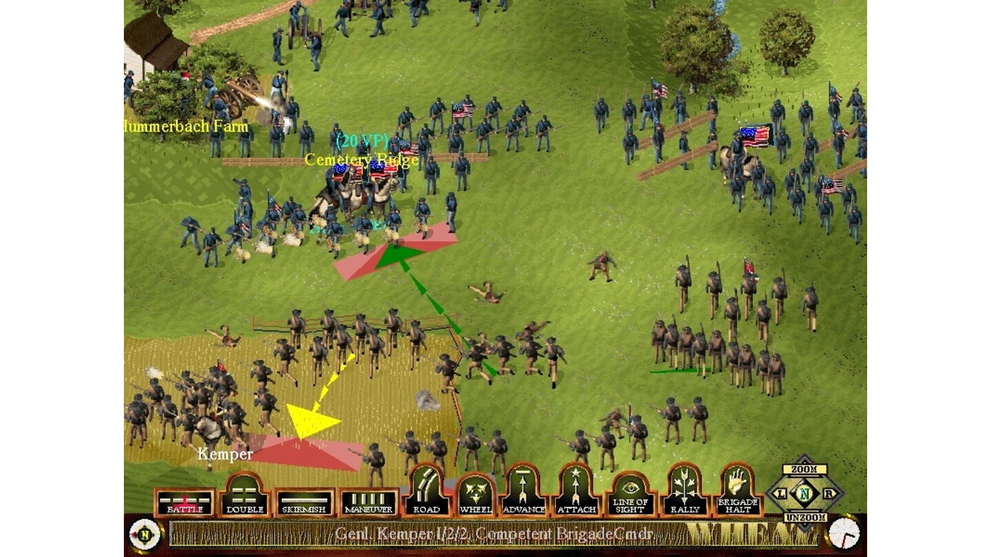 Flop: Sid Meier's Gettysburg (69 Punkte, GS 12/97)Ausgerechnet der Civilization-Erfinder strickt ein lieblos-lahmes Bürgerkriegs-Strategiespiel. Das kannst du besser, Sid!