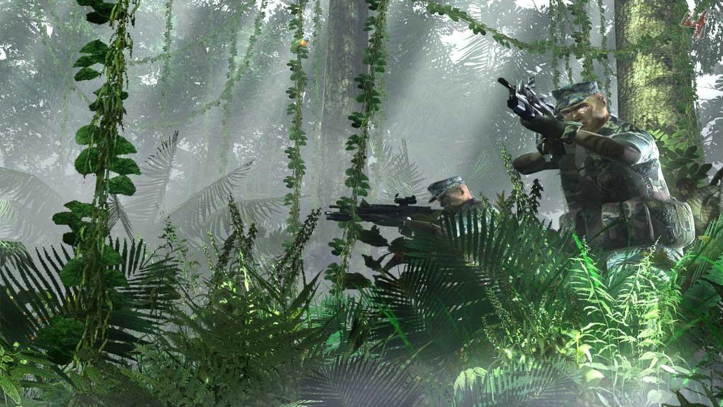 Tom Clancy’s Ghost Recon: Jungle Storm (2004) Weil Island Thunder nicht für die Playstation 2 erschien, kommt 2004 mit Jungle Storm eine modifizierte Fassung für die Konsole auf den Markt. Der Spieler steuert die Ghosts im Kampf gegen südamerikanische Rebellengruppen und Drogenkartelle. Wie bei den Vorgängern wurde auch mit Jungle Storm der Multiplayer-Modus noch weiter ausgebaut.