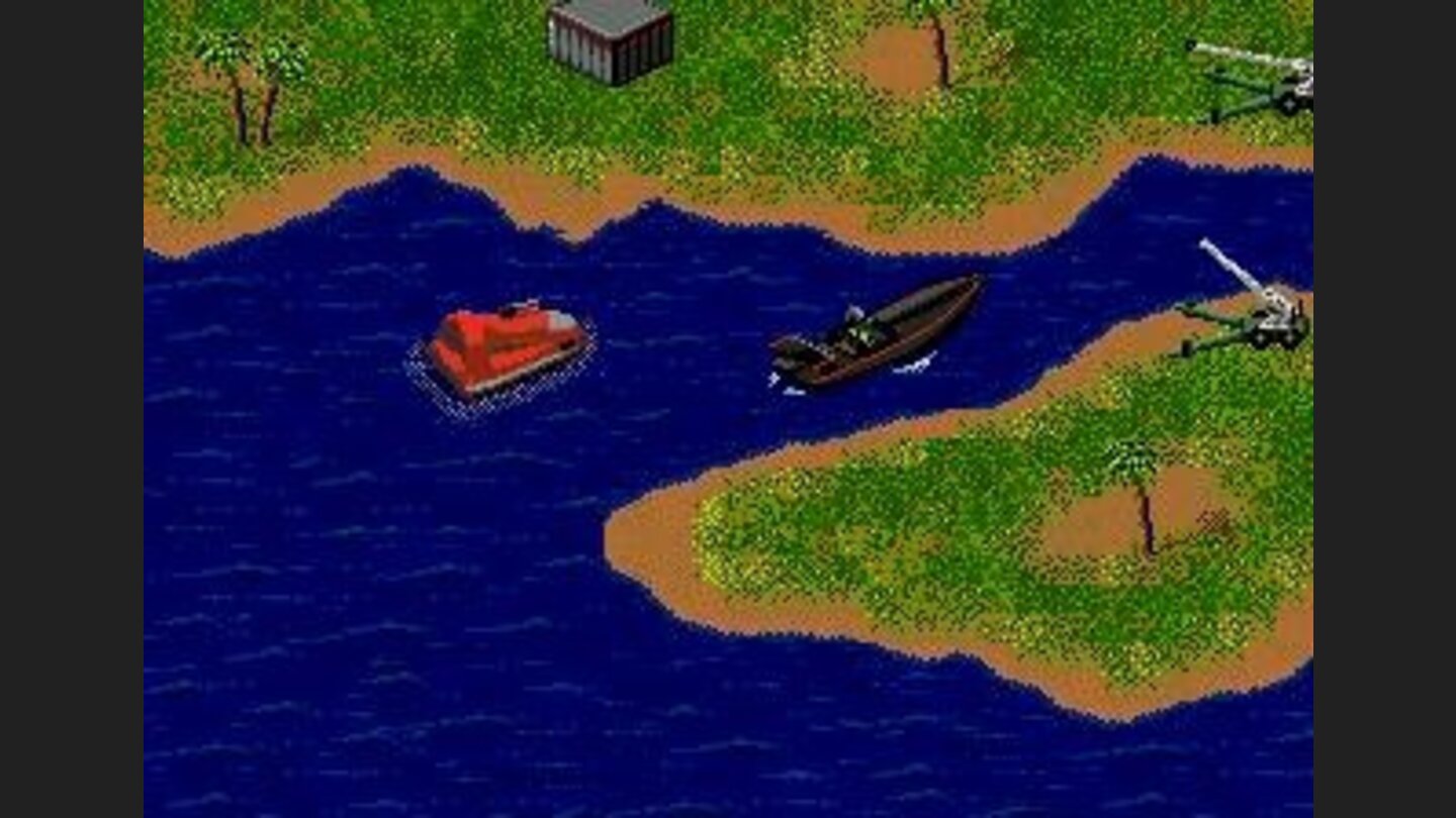 Persue the bad guys in your hovercraft!