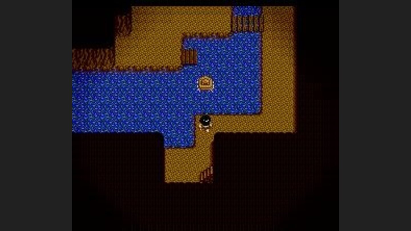 Dungeon with a river