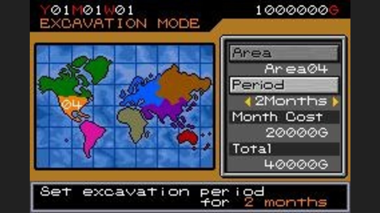 In order to have any dinosaurs in your park, you will need to excavate DNA pieces, so send out a team