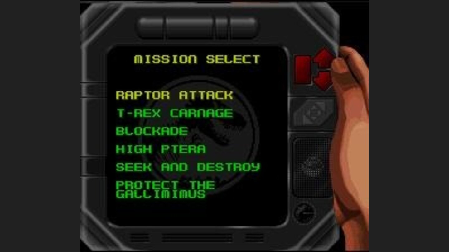 The nifty mission selector.