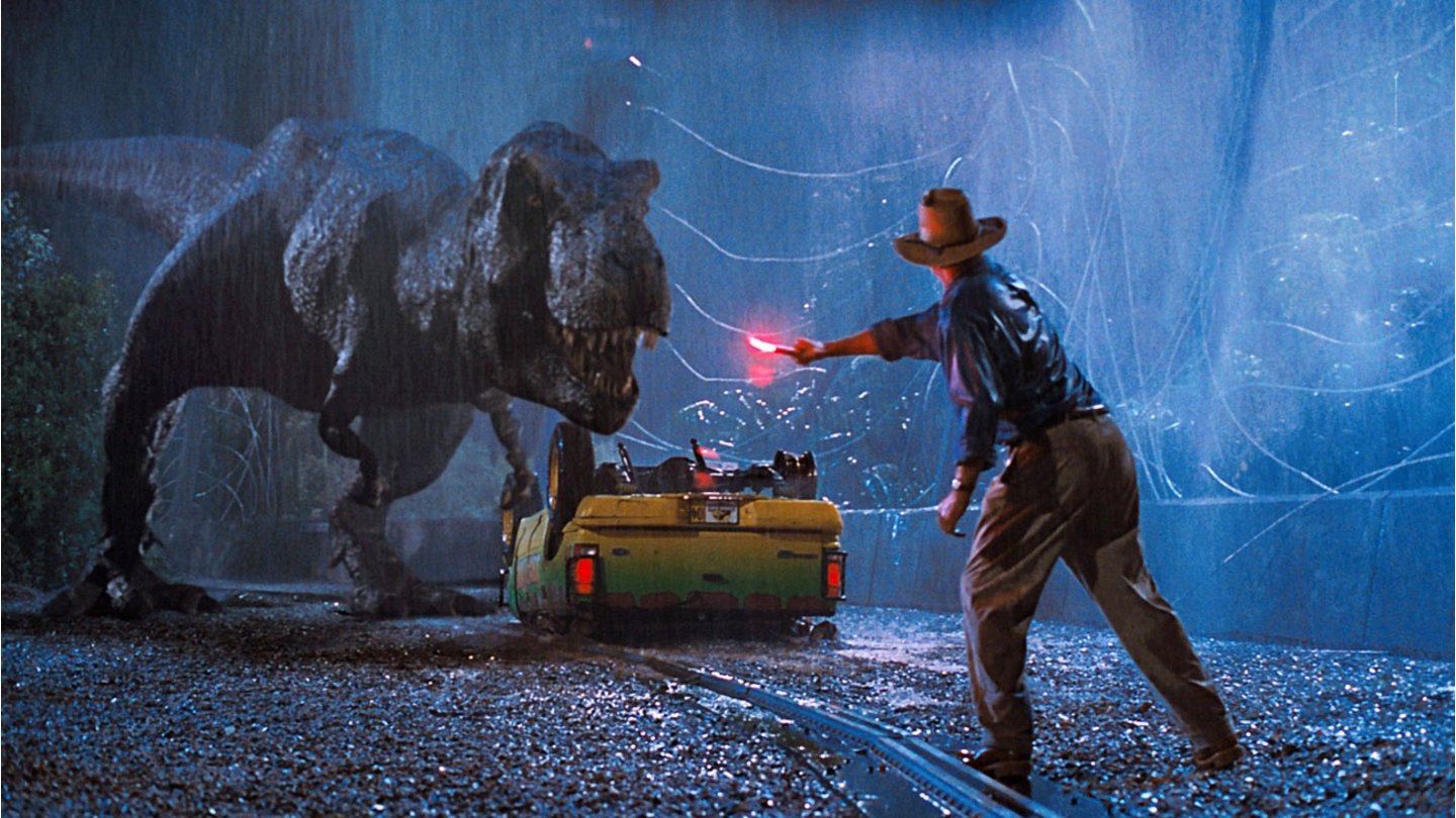 Platz 28: Jurassic Park (1993)
1,029 Milliarden US-Dollar Einspielergebnis weltweit
Steven Spielbergs Jurassic Park erhielt gut 20 Jahre nach seiner Kinopremiere eine Auffrischung in 3D und und konnte damit an den Kinokassen weltweit noch einmal kräftig zulegen.