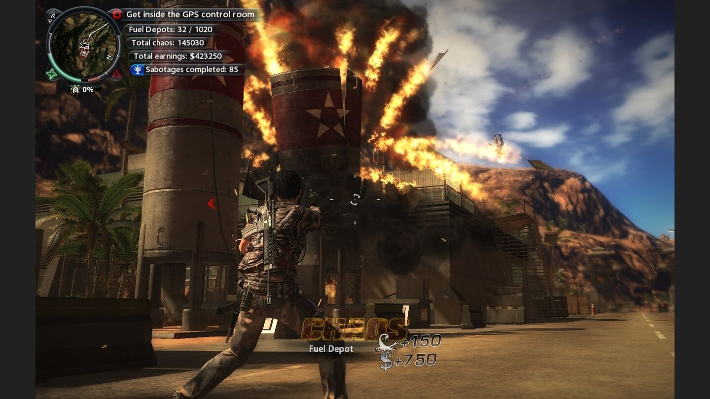Just Cause 2 - Explosionen