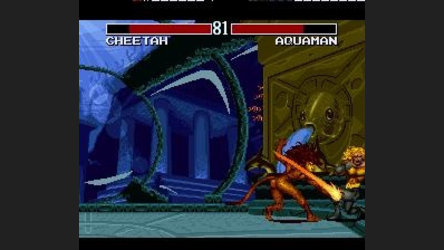 Cheetah claws into Aquaman