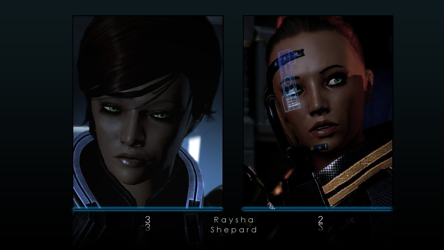 Mass Effect 3 - Shepard-Wettbewerb: Katharina UhligCharaktername: Raysha ShepardDas Gespräch zwischen Shepard und der protheanischen VI Vigil ist wohl eines der bedeutsamsten Ereignisse in Mass Effect. Das der letzte Wächter der Protheaner sein Volk nur beschützen konnte indem er fast alle Stasekapseln nach und nach abschaltete um die Energie konstant zu halten war ein schweres Schicksal für die gesamte Zivilisation: Die Tragik, Verluste aber auch die Hoffnung, die in dieser großen Halle auf sich beruhte erschütterte etwas in einem welches nur noch das Gefühl der Entschlossenheit stärkte, den Reapern ein für alle Mal Einhalt zu gebieten, egal wie.
