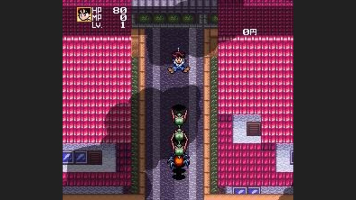 Jumping on the enemies