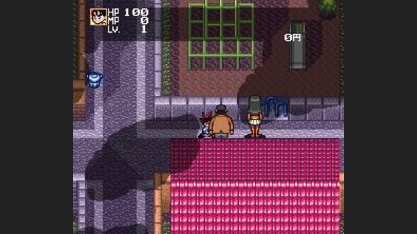 Meeting some people near park entrance