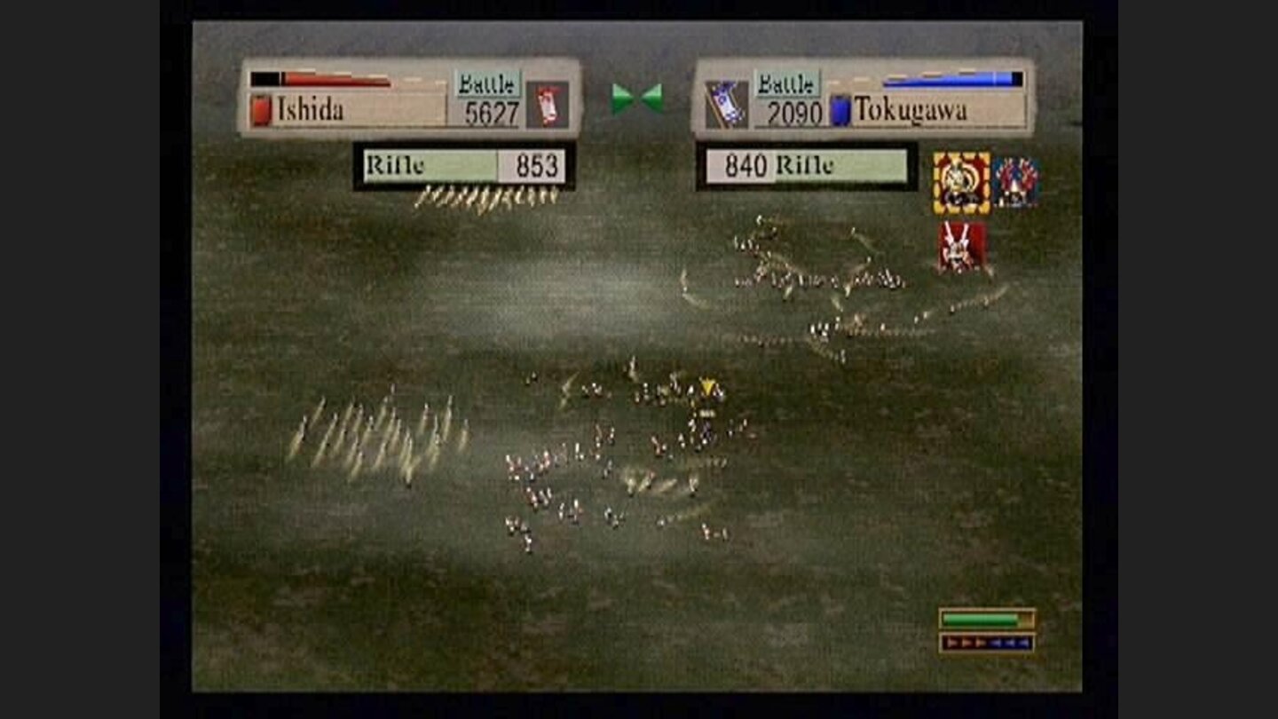 Battle of the Ants. You can zoom in on the engagements and watch troops maneuver around. Control here, however, is non-existent.