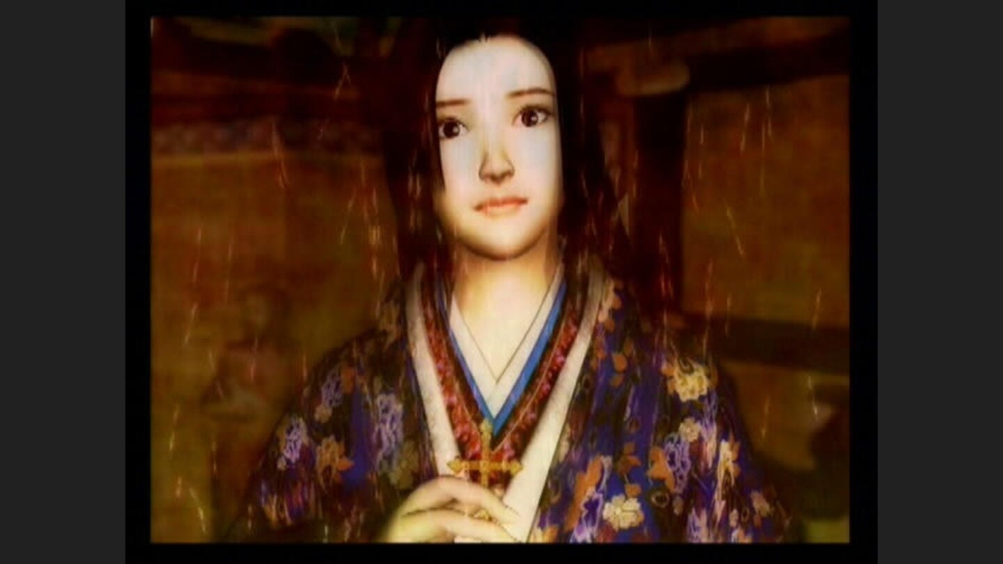A story of Samurai and Martyrs. Although laced with some fiction, the characters are based on historical people, like Lady Hosokawa Gracia, a converted Christian who died at the hands of Ishida troops shortly before the events of the game.