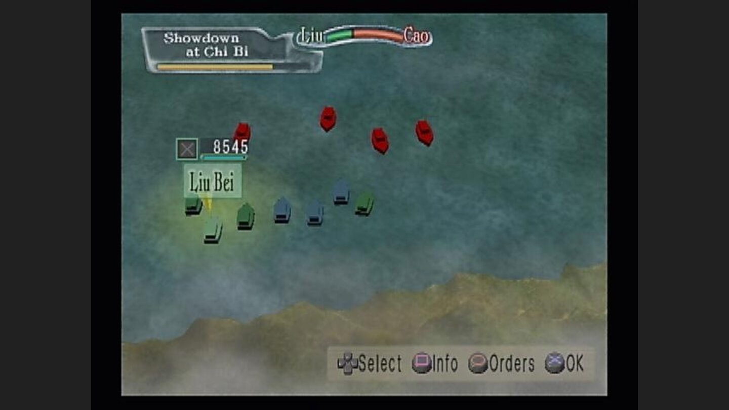 You sunk my battleship! The strategic map allows for quick overviews of battles and changes in strategy.