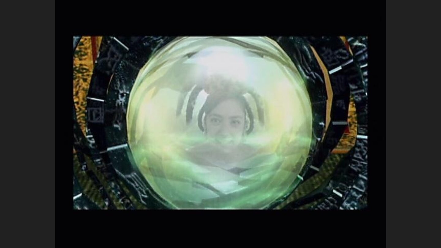 Diao Chan, you look...different. For some reason, sometimes Diao Chan appears as the only live-action character in cut-scenes.