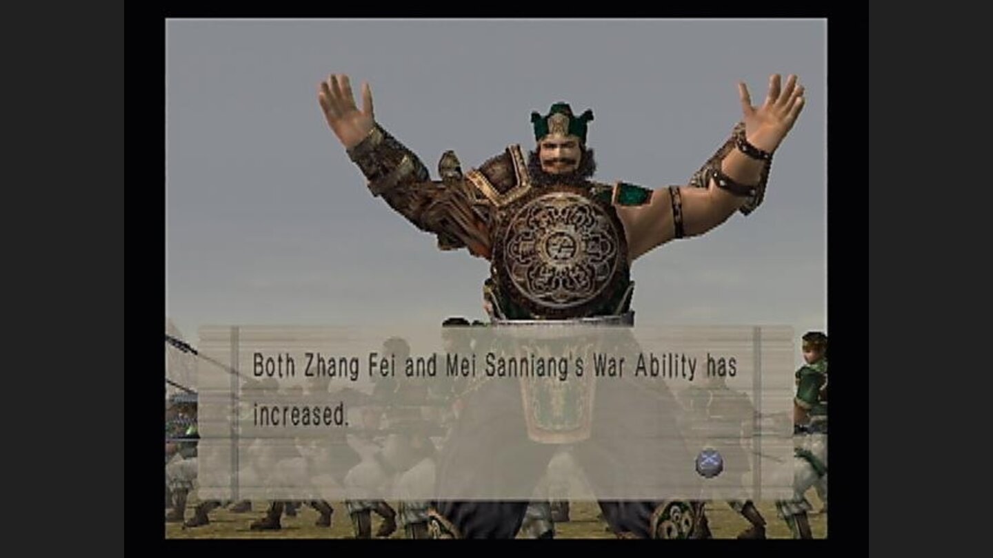 My powers grown THIS big! Training your troops between battles is essential, as their stats not only increase, but they also gain tide-turning special abilities.