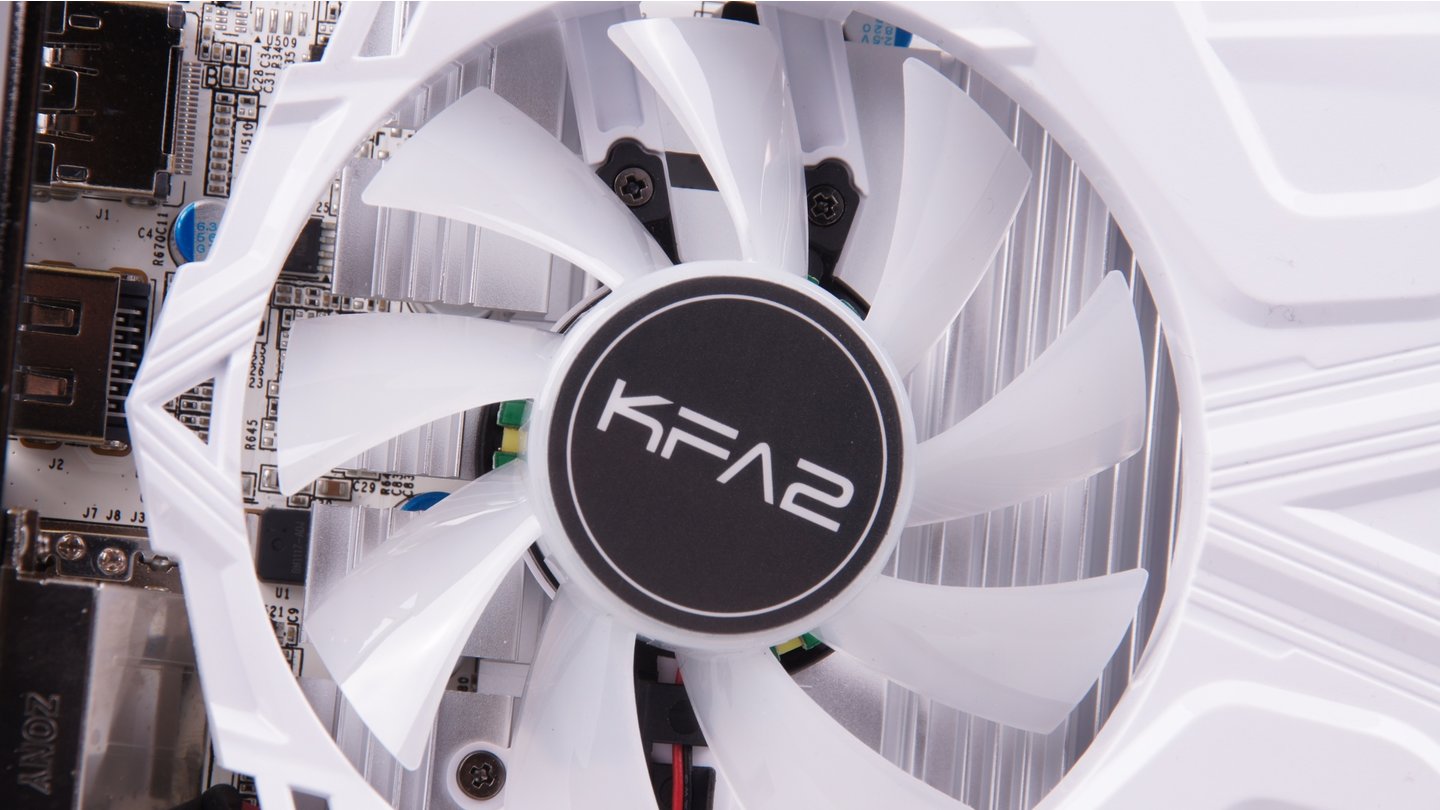 KFA2 Geforce GTX 1050 Ti EXOC White