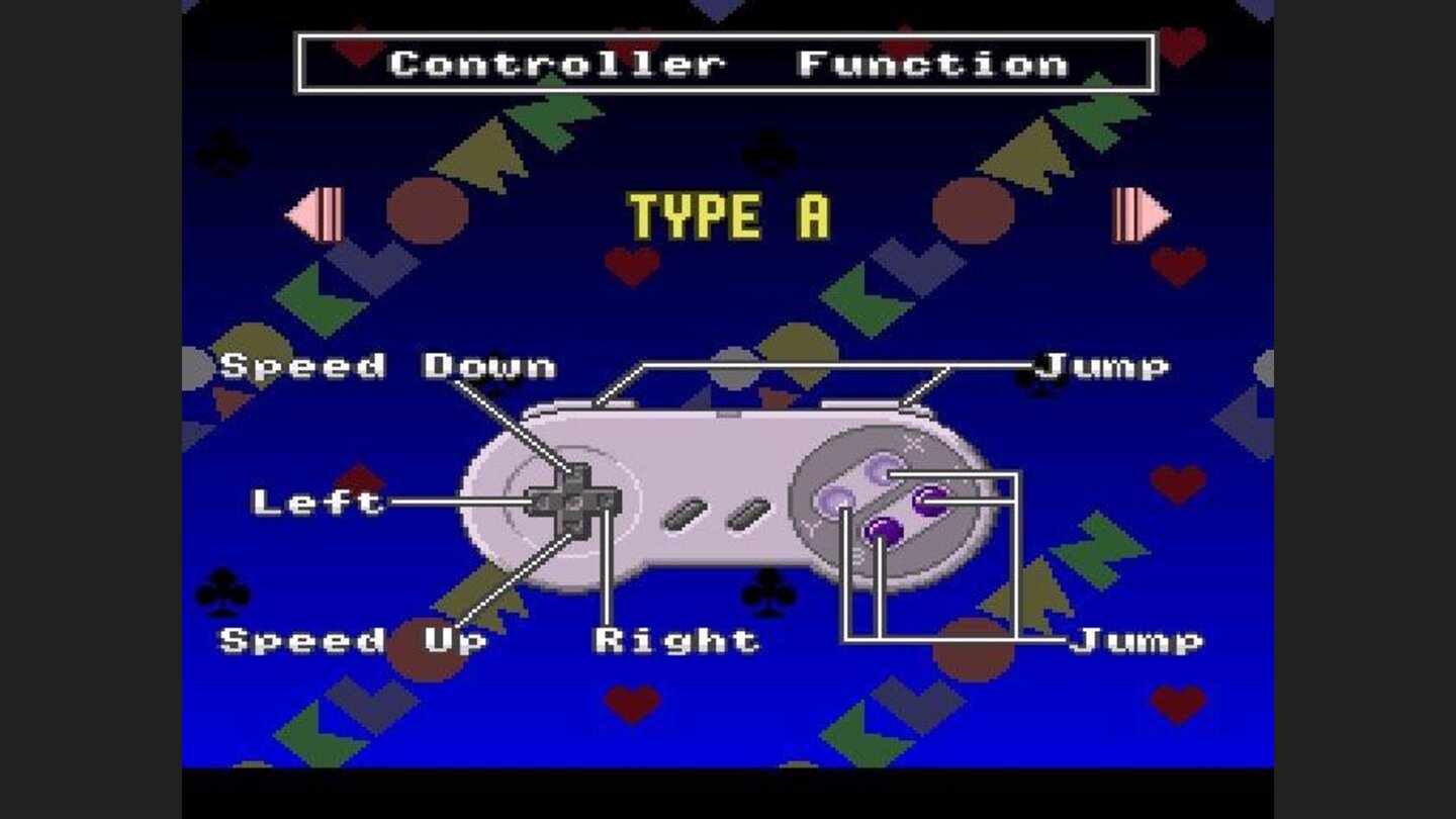 Options Screen