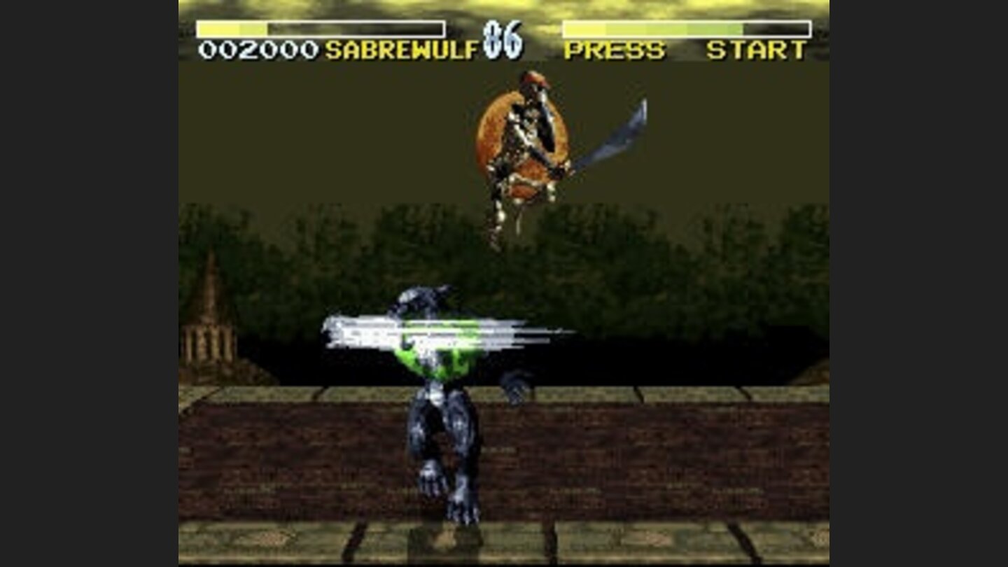 Spinal avoids the claws of Sabrewulf