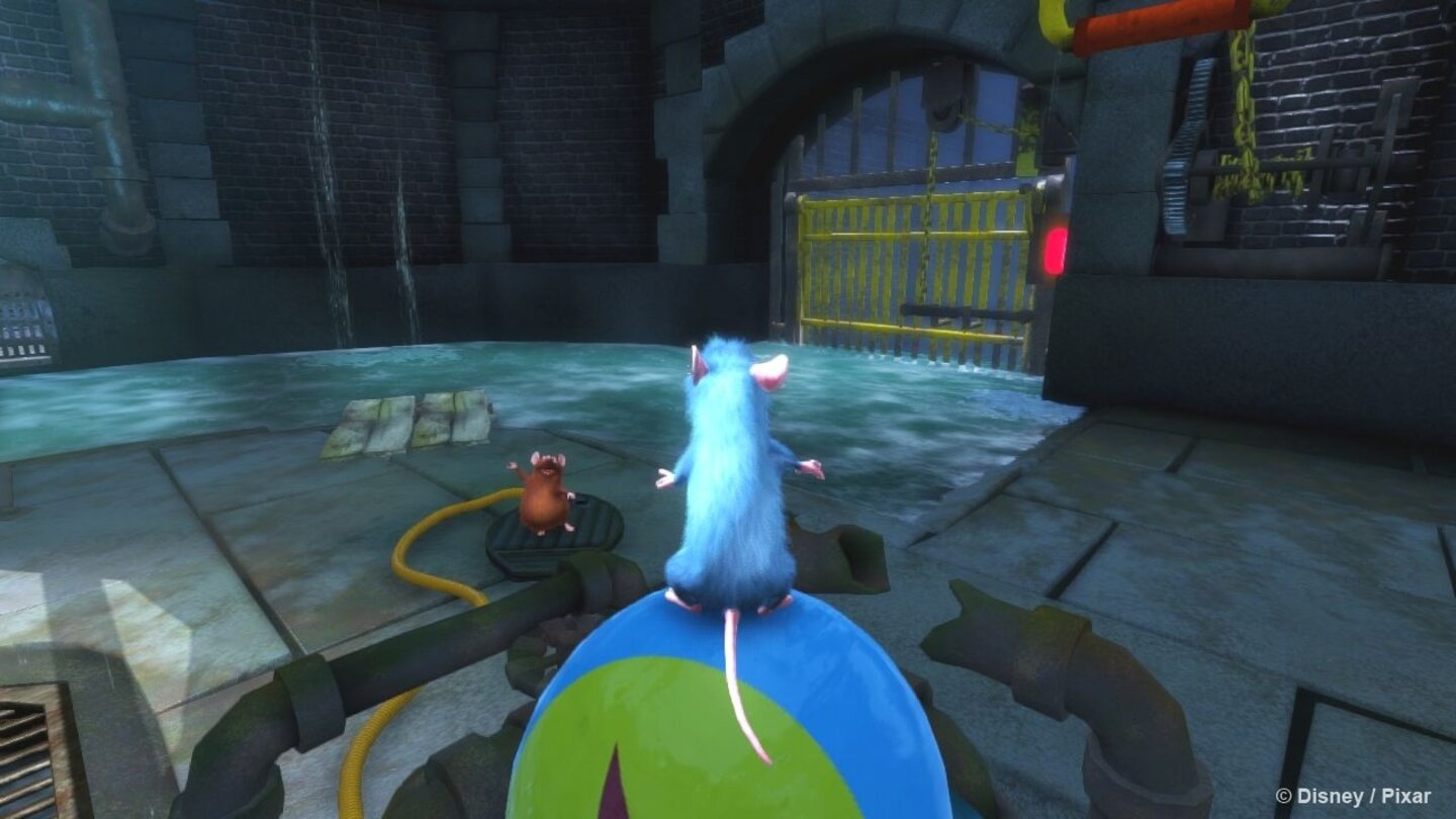 Kinect RushIn großen Räumen wartet unser stetiger Begleiter geduldig, bis wir alles erkundet und ausprobiert haben.