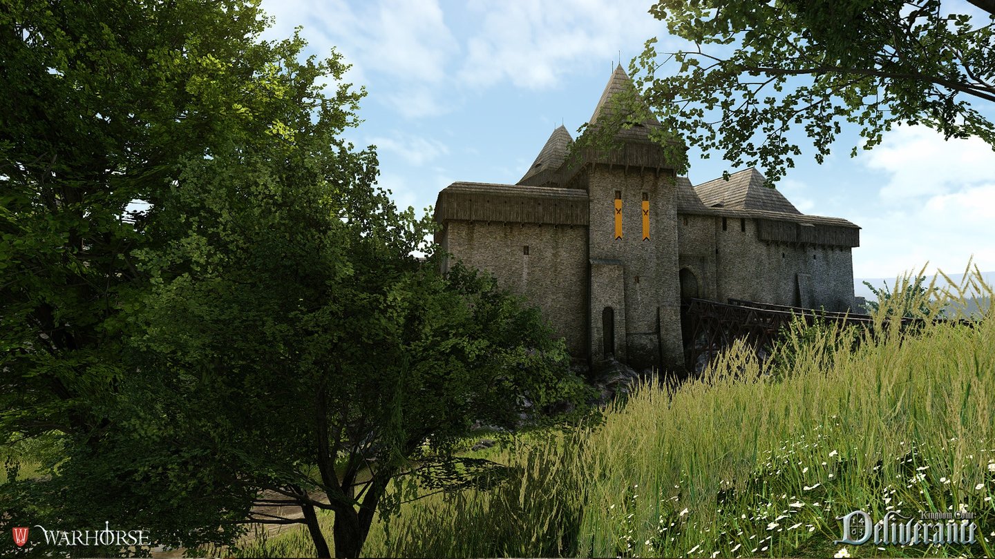 Kingdom Come: DeliveranceDie Cryengine sorgt für wunderschöne, detailierte Landschaftsansichten.
