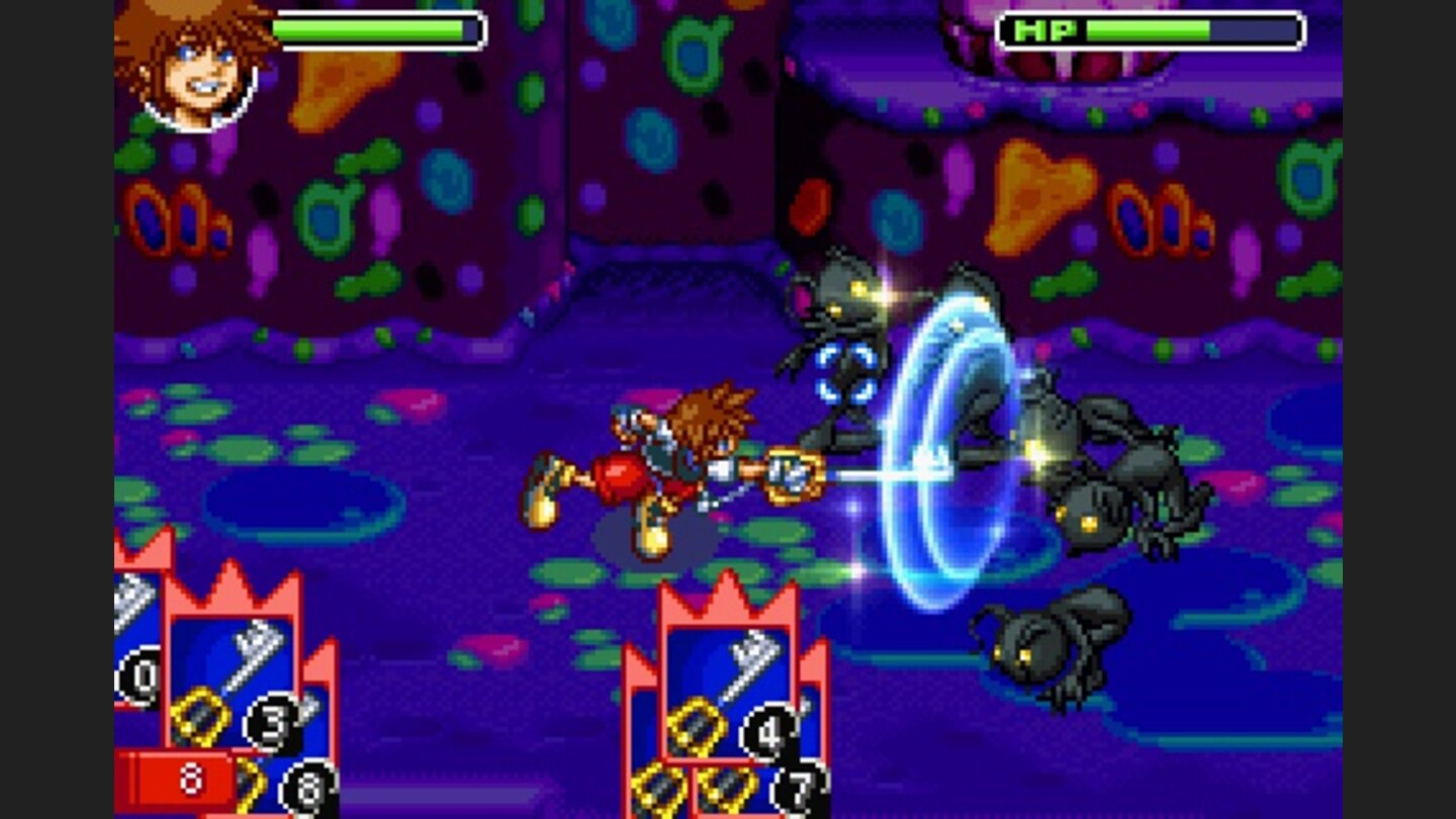 Kingdom Hearts Chain of Memories GBA 3
