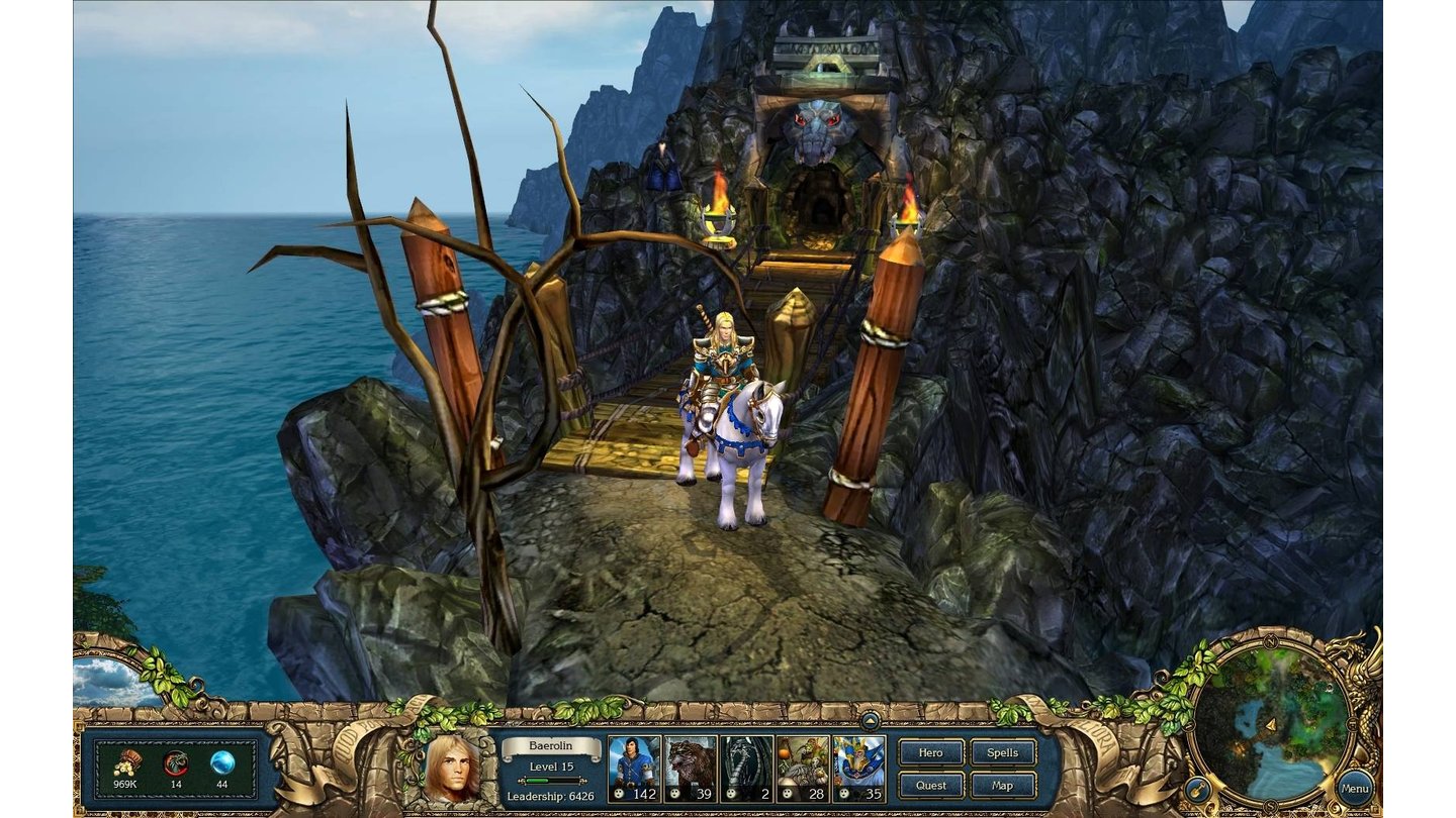 Kings Bounty The LegendPassend zum Wochenende präsentieren Ihnen die Entwickler von Katauri Interactive einige neue Screenshots aus dem Runden-Strategiespiel King's Bounty: The Legend