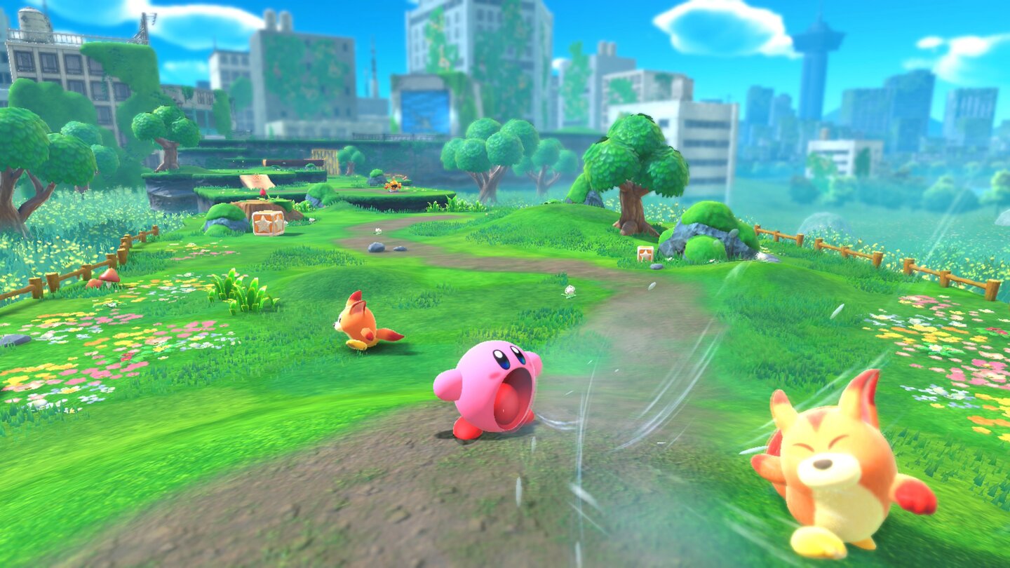 Kirby und das vergessene Land - Screenshots