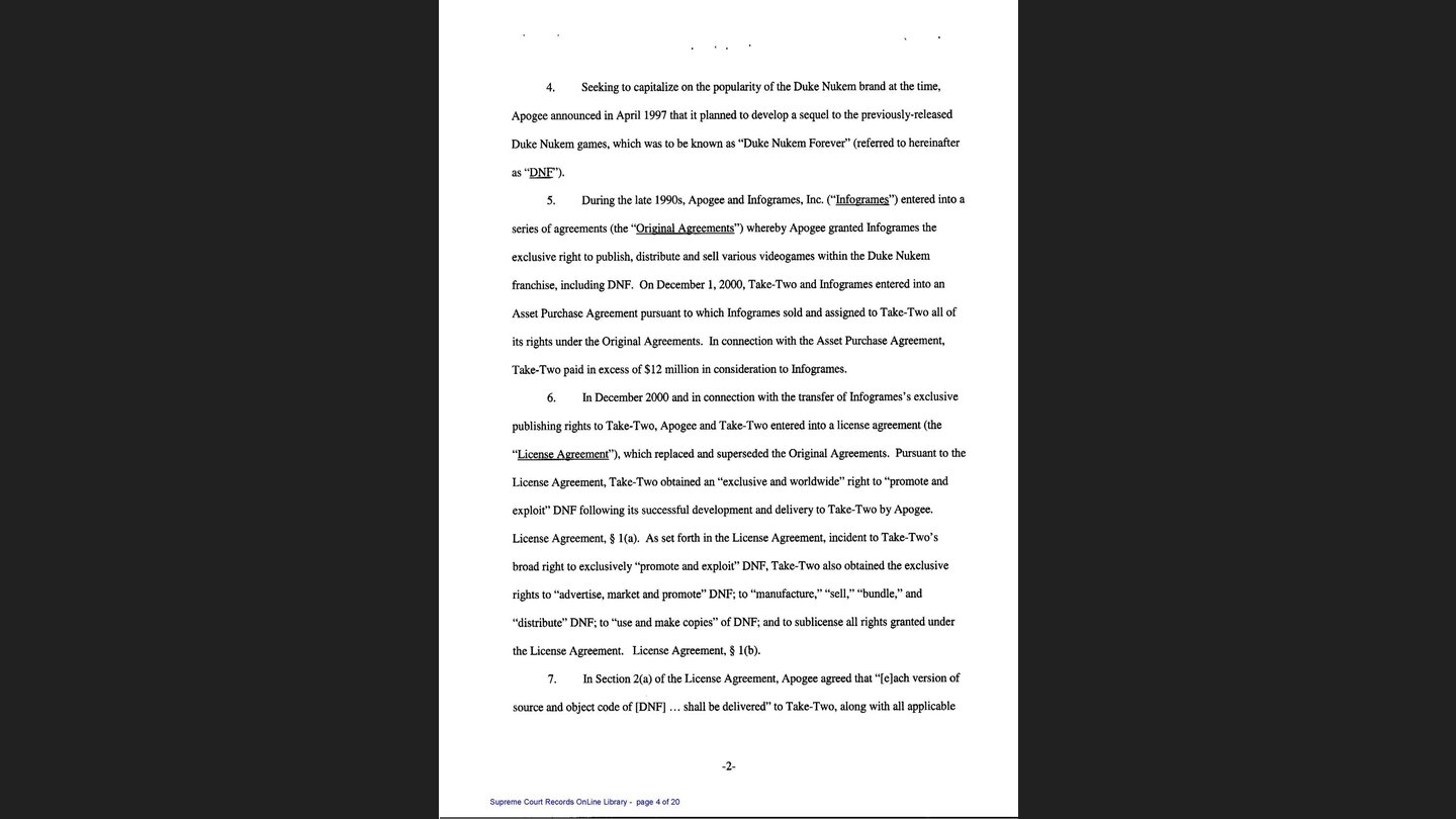 Klage von Take 2 gegen 3D Realms