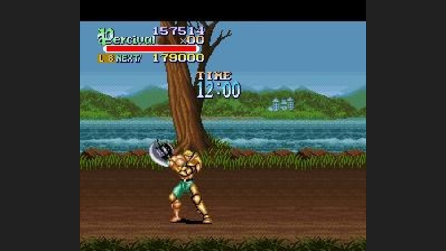 Percival in gold armour