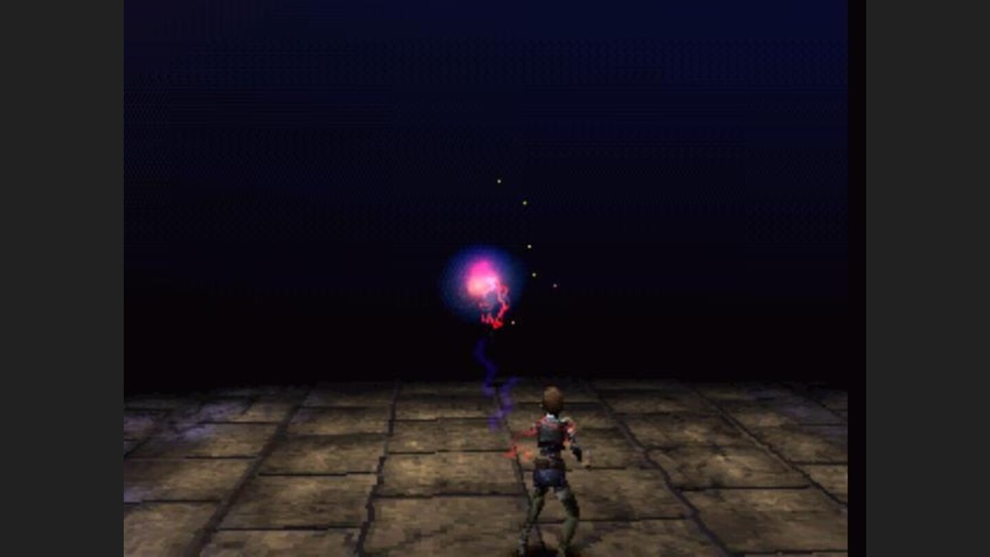 Monster attacks with magic