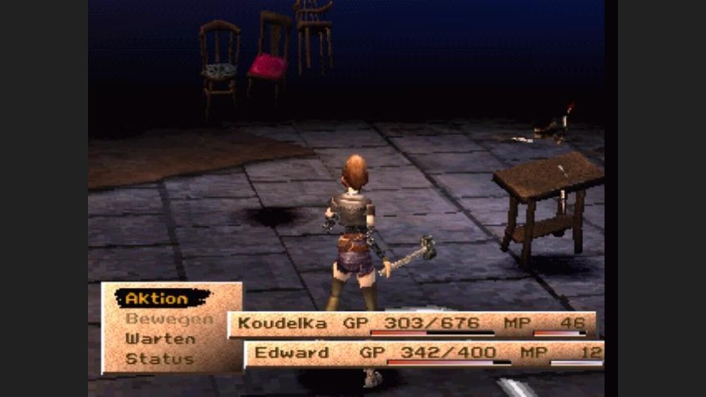 Fighting chairs and tables! No kidding! ;D