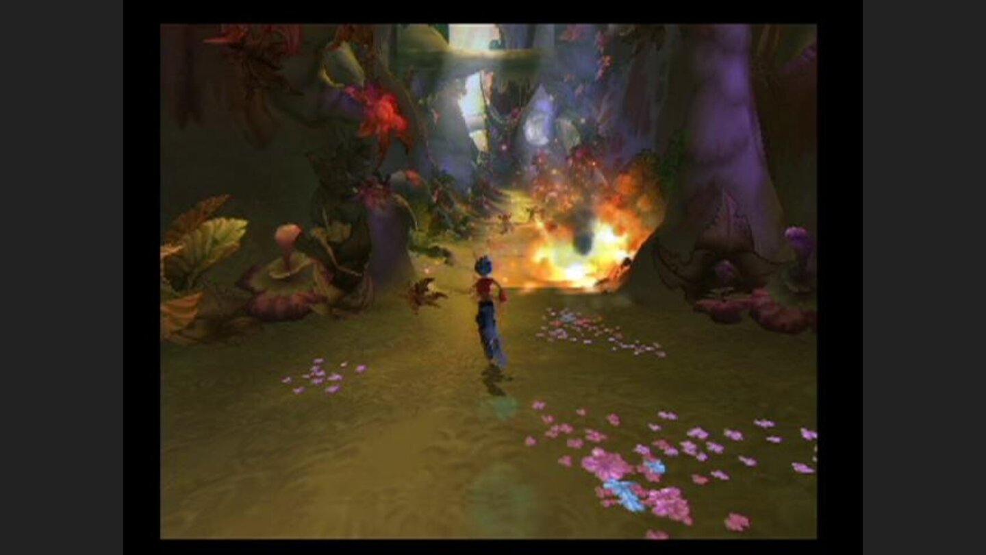 The Wolfen are chasing you; get out of here before being blown up!