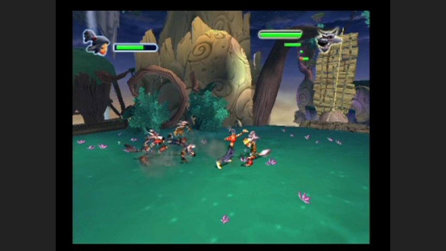 Im outnumbered in this fight, but winning!