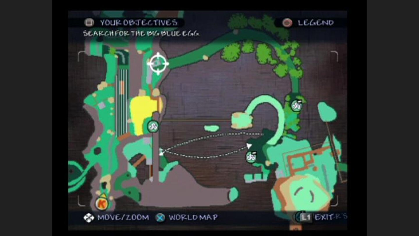 A map of the area